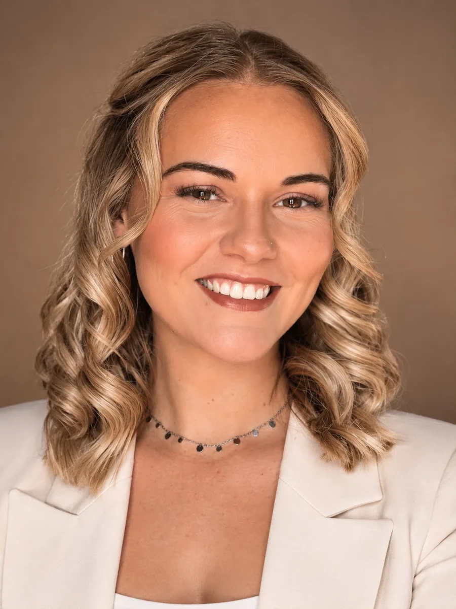 Esmari Bochnig, co-founder of Blackwood Demand, in a portrait photograph